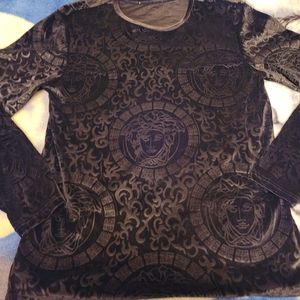 Men's Vintage Gianni Versace Long Sleeve Shirt